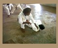 Sagana - training on a concrete floor: 2013